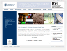 Tablet Screenshot of izg-mannheim.de